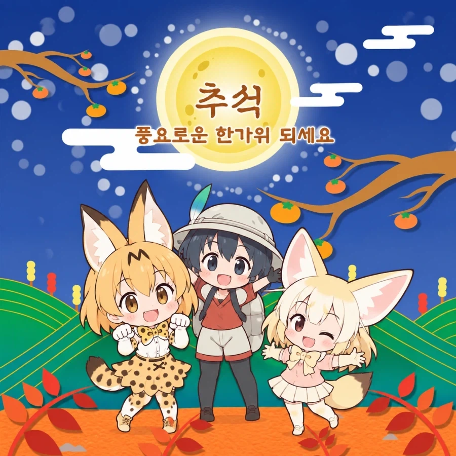 케모노) 추석 잘 보내세요^^_1.webp
