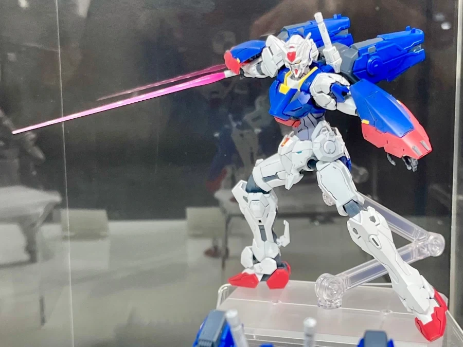 HG 1/144 건담 ZERO & 헬릭스 도쿄점 전시 사진 3_4.webp