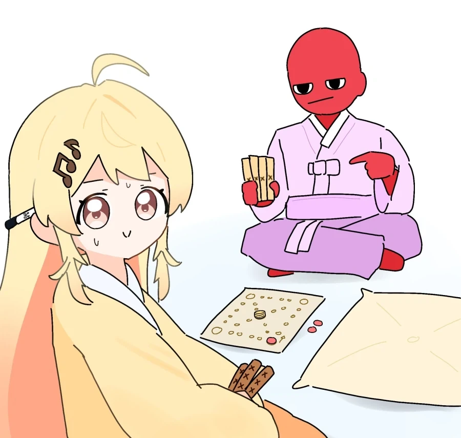 오마에라랑 윳놀이하는 카나데_1.webp