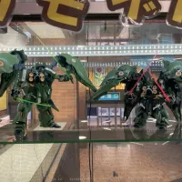 [반다이] 크샤트리아 MGSD, HGUC 전시 이미지