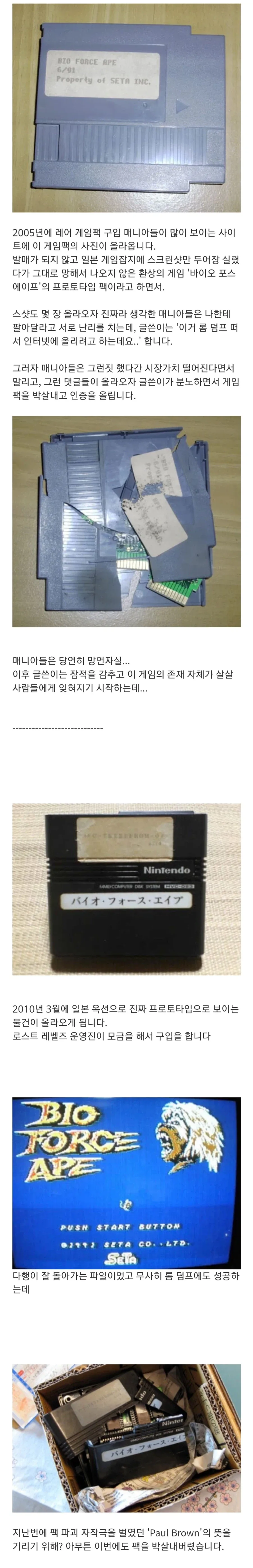 로스트 미디어 게임 호더들 엿먹인 사건_1.webp