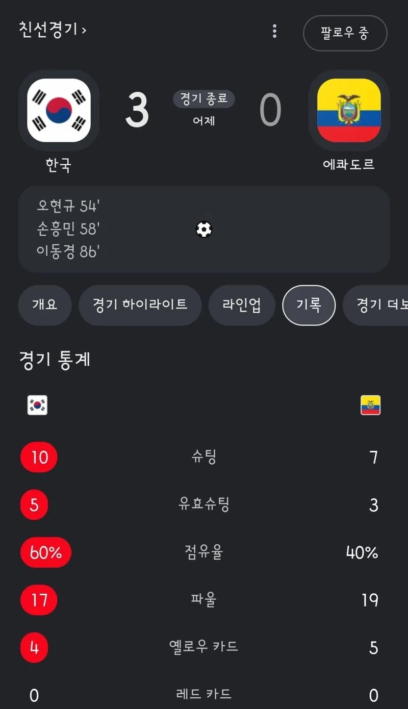 한중일 3국 모두 3골 넣고 이김 ㄷㄷ_1.webp