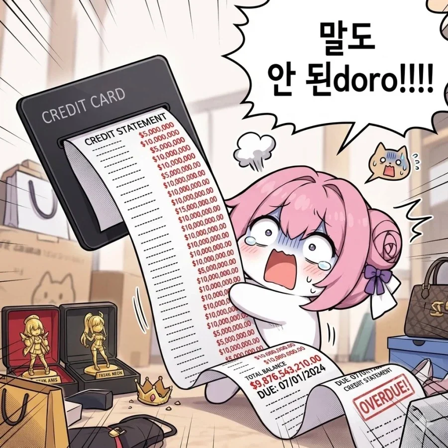 마법의 카드를 주운 도로롱.jpg_2.webp