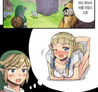 살짝 맛이 간 젤다의 전설 만화