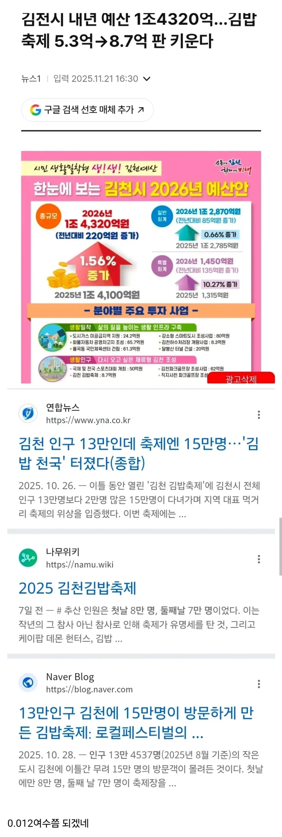 김천시 김밥축제 예산 64% 상향 ㄷㄷㄷ;;_1.webp
