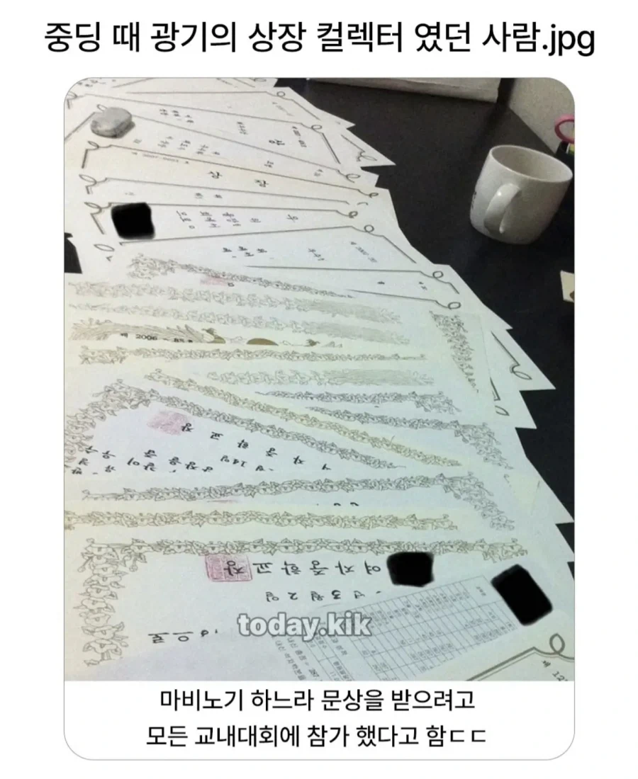 중딩때 광기의 상장컬렉터였던 사람.jpg_1.webp