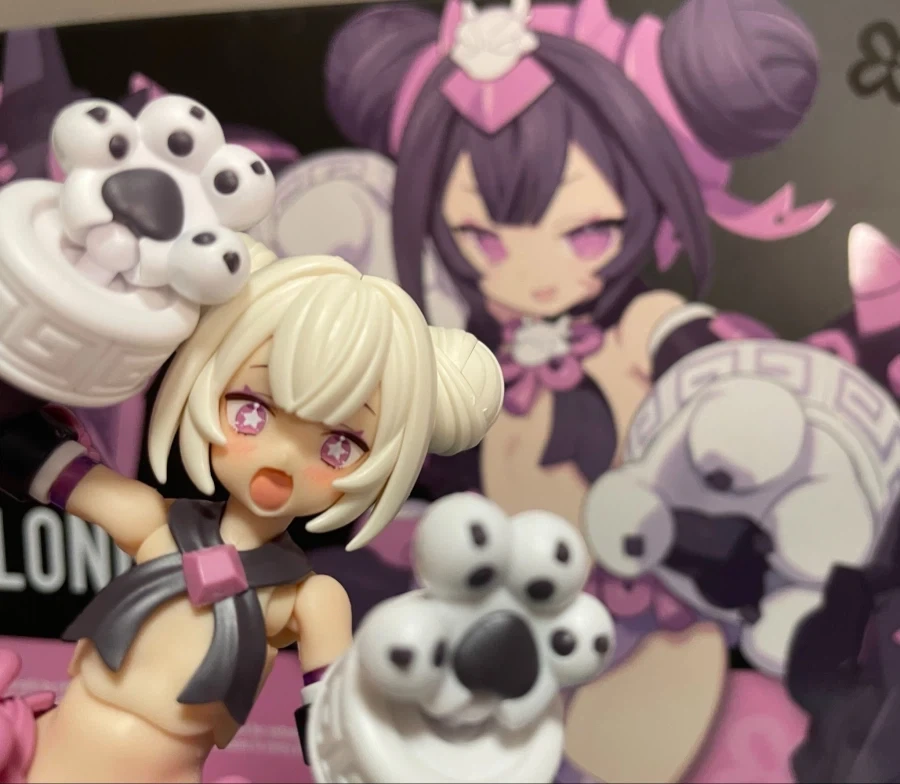 [코토부키야] PUNI☆MOFU 롱 가조립 + 특전 파츠 조합 사진_6.webp