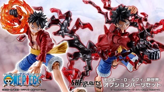 [반다이] S.H.Figuarts 몽키 D 루피 -신세계- / 옵션 파츠 세트_10.webp
