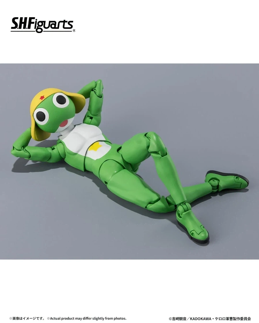 [반다이] S.H.Figuarts 케로로 중사 & 페코폰(퍼렁별)인 슈트 세트_9.webp