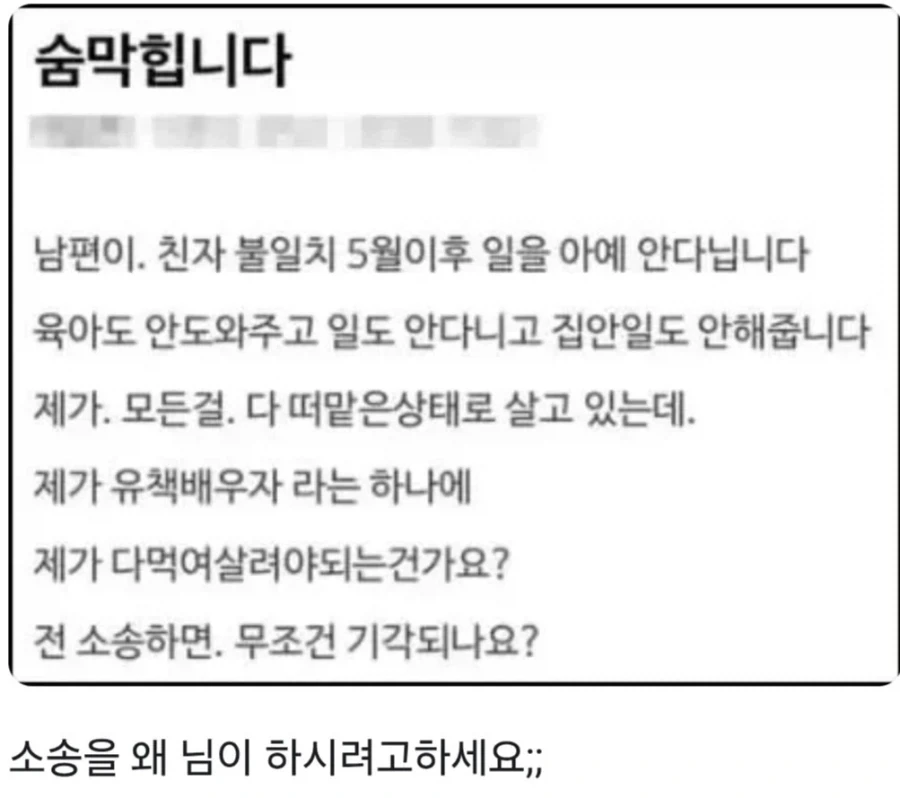 남편이 친자 불일치 이후 육아를 안해요!!_1.webp