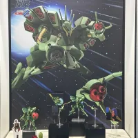 HGUC 1/144 햄머 햄머 머리 확대 전시 사진