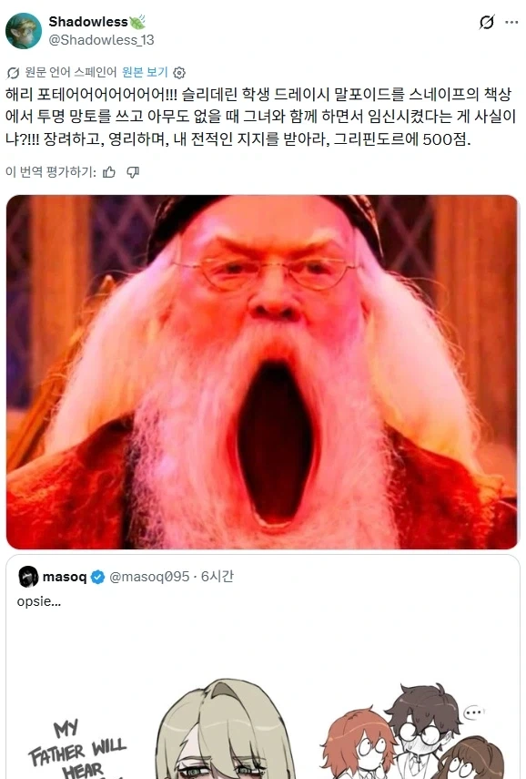 꼭 이런 정신나간 트윗은 스페인어 번역임_1.webp