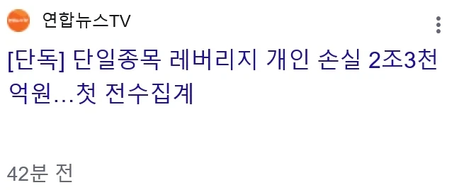 몇달전 레버리지로 손해본 개미들 금액 발표됨_1.webp