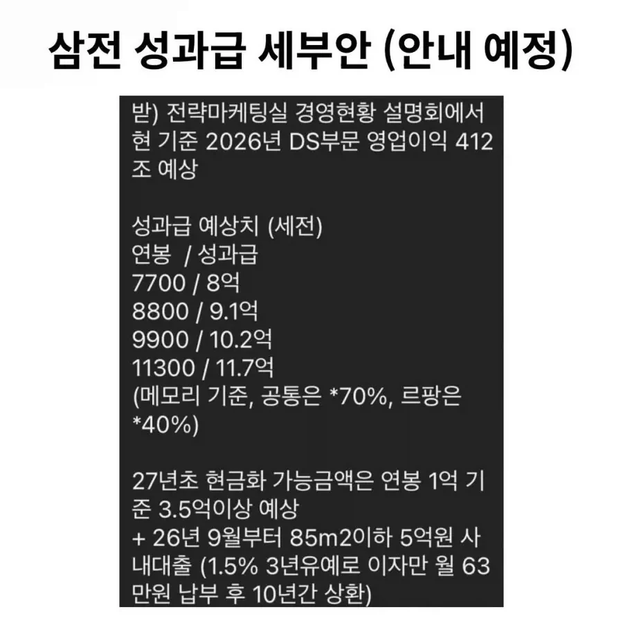 곧 뜬다는 삼성전자 성과급 세부안_1.webp
