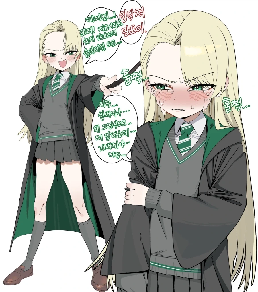 해리포터) 말넘심 해리에게 상처 받은 말포이.jpg_1.webp