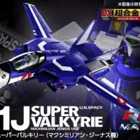 [반다이] DX초합금 VF-1J 슈퍼 발키리(맥시밀리안기) 상품화 결정