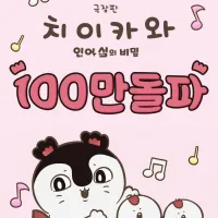 극장판 치이카와: 인어 섬의 비밀 100만 돌파
