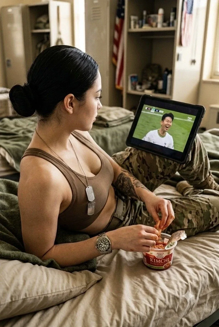 Ai한테 내무반에서 휴식 취하는 미 여군 그려달랬는데.jpg_1.webp