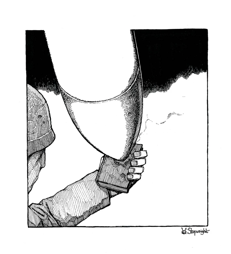 가슴 주머니에 넣어놨던 책 덕분에 살았어.jpg_1.webp