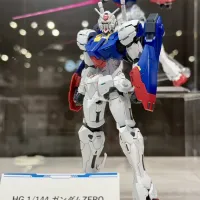 HG 1/144 건담 ZERO & 헬릭스 도쿄점 전시 사진 2