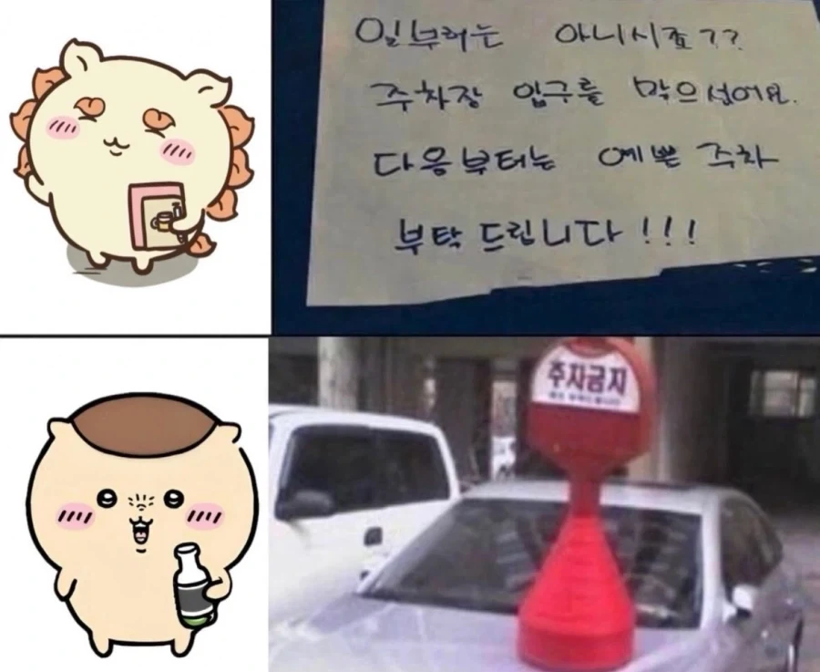 치이카와) 캐릭터별 불법주차 대응 방법ㅋㅋㅋㅋㅋㅋㅋㅋ_4.webp
