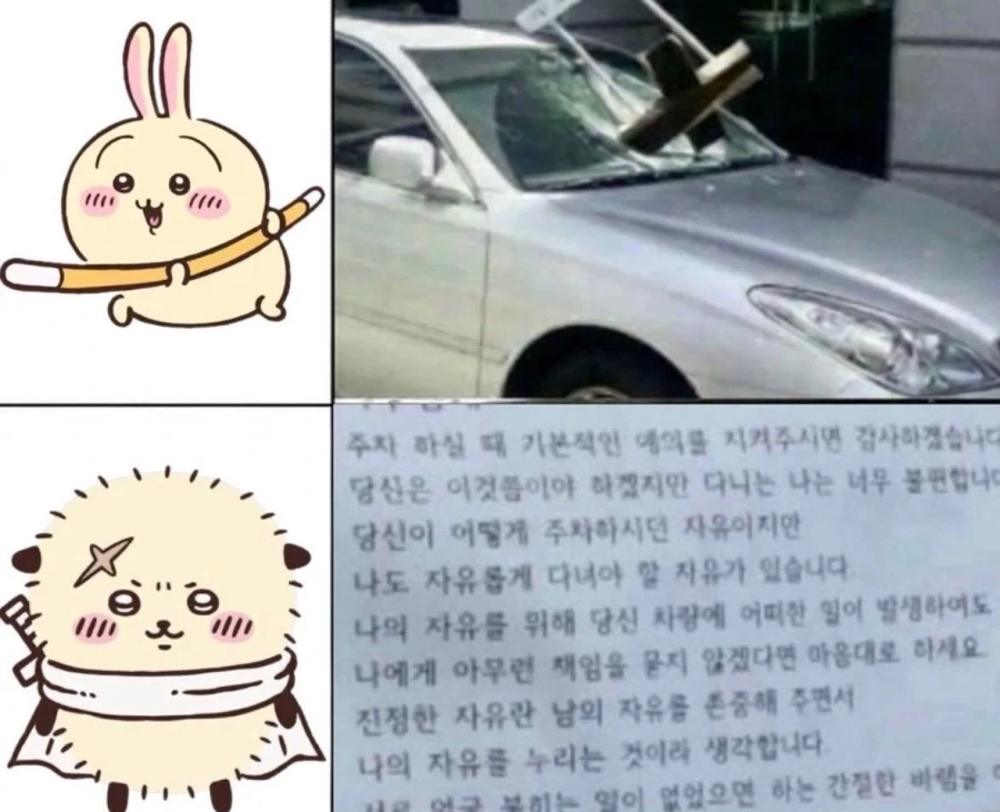 치이카와로 보는 주차 갈등 해결법_3.webp