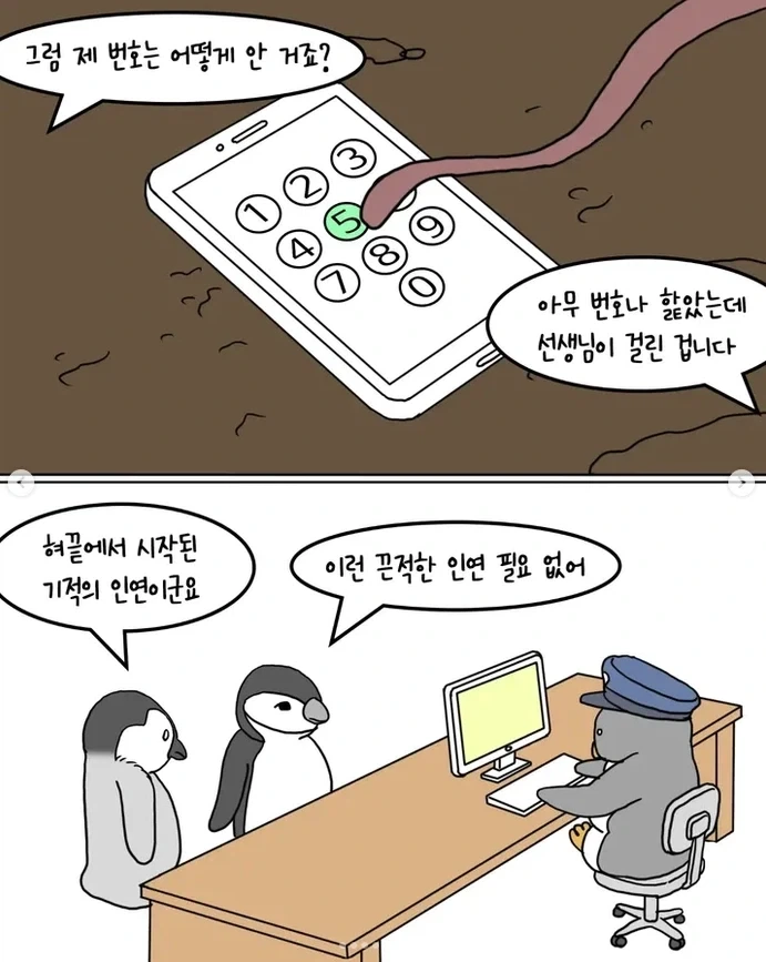 남극 펭귄 문자사기 대소동_5.webp