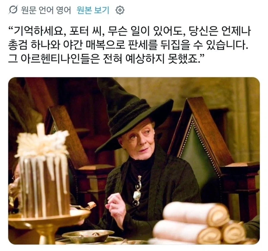 해리포터) 이상한 밈이 붙어버린 맥고나걸 교수_1.webp