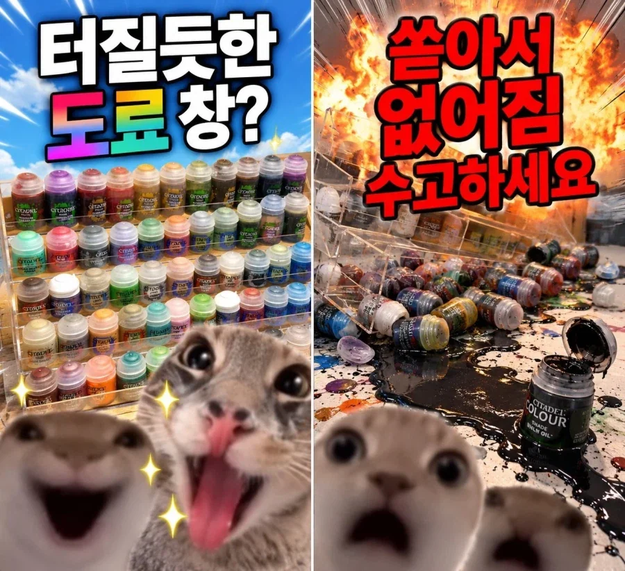 떼걸룩 집사가 프라모델러일 경우 벌어질 사태_1.webp
