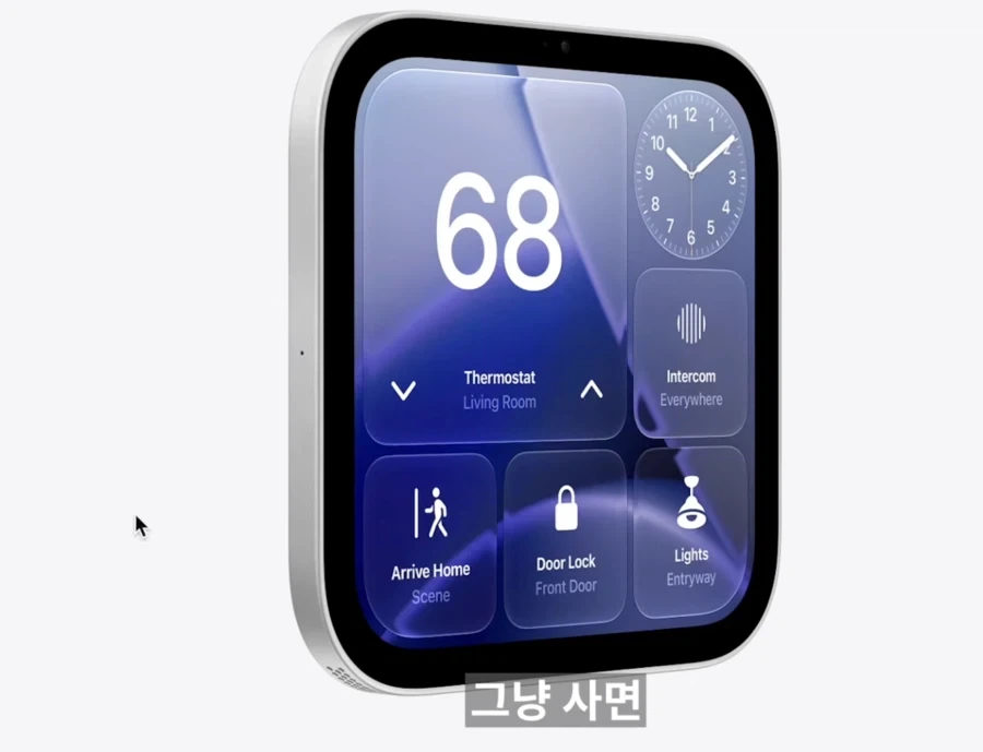 거치형과 동일한 가격의 벽걸이형 애플 홈뷰_3.webp