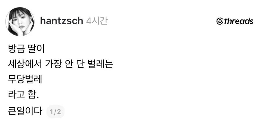 세상에서 제일 안 단 벌레는?.jpg_1.webp