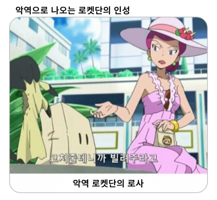 포켓몬스터에서 악역으로 나오는 로켓단의 인성_1.webp