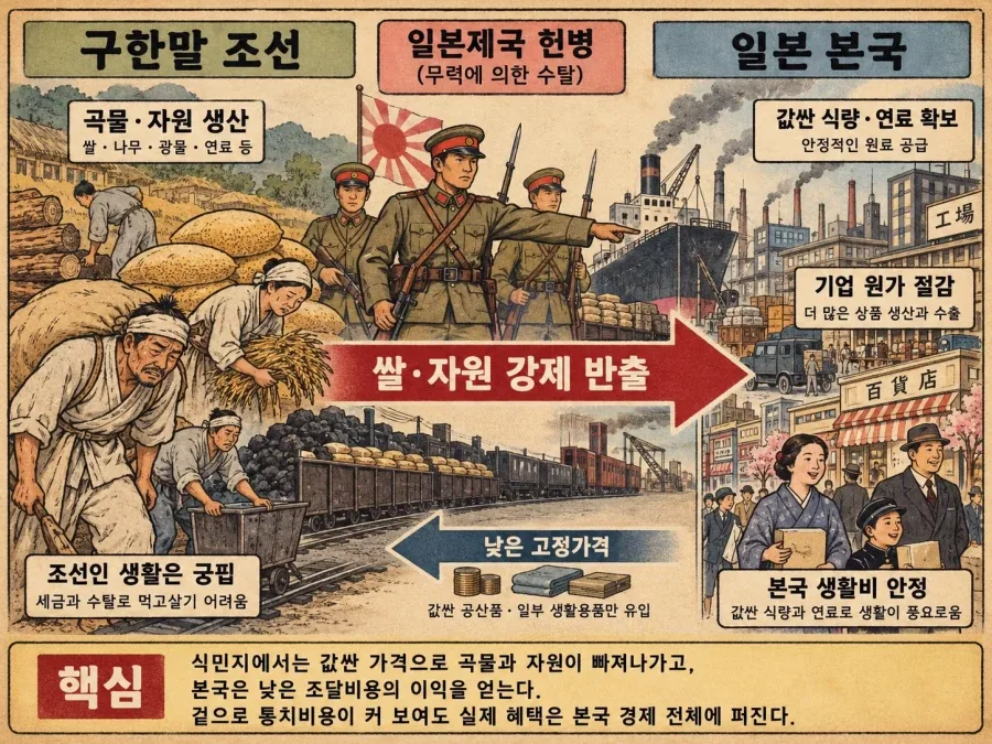 식민지 통치가 재정적자였다는게 사실 분식회계 장난질인 예시 설명_1.webp