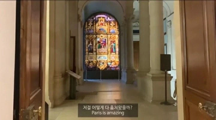 프랑스로 여행간 유튜버 영상자막.jpg_1.webp