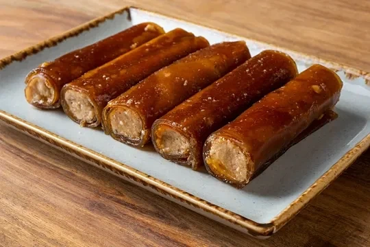 말린 과일 가죽 디저트,