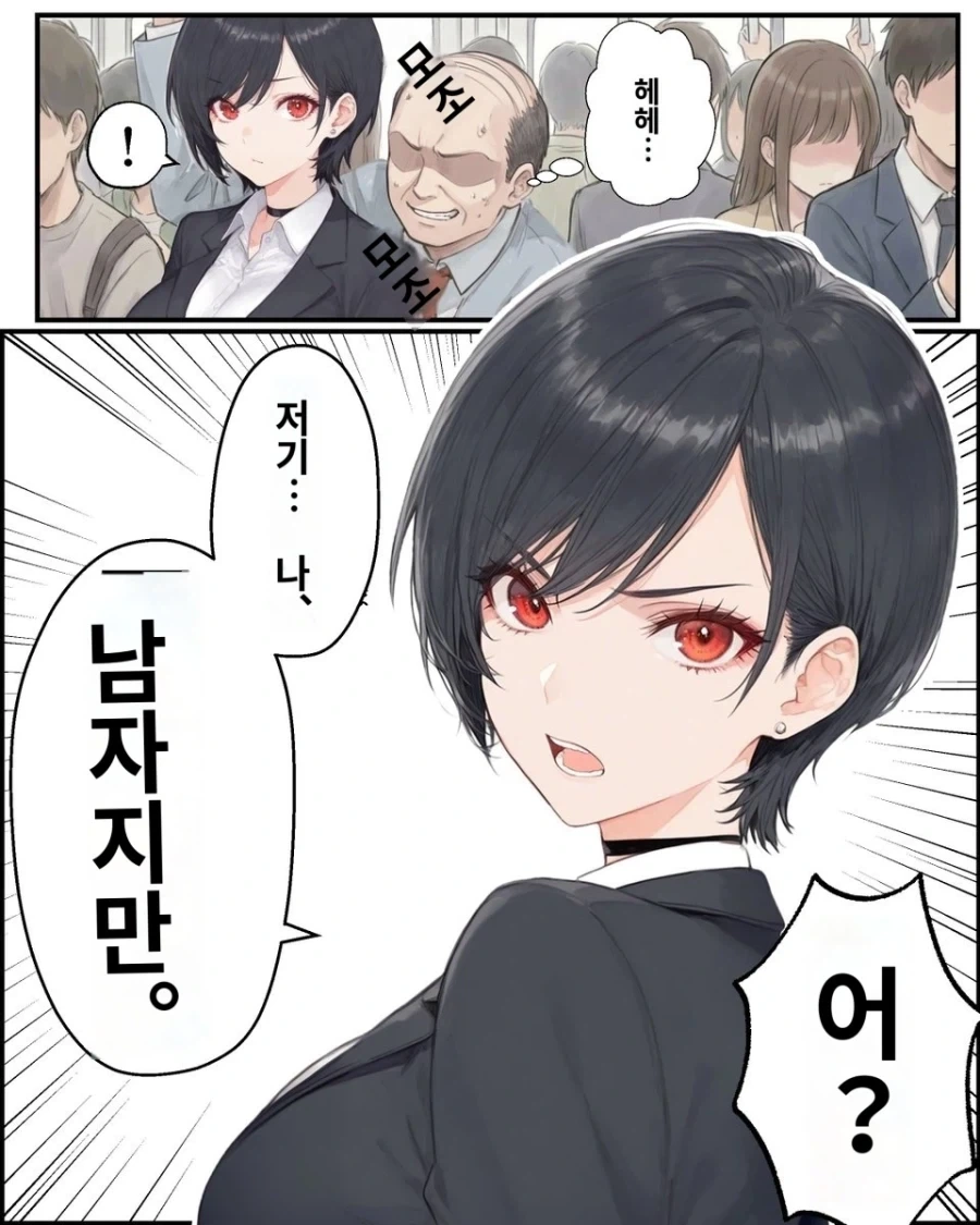 치한전철에서 살아남는 방법.manhwa_1.webp