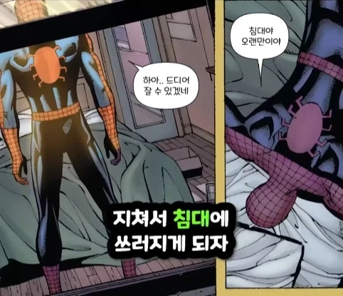 스파이더맨에게 가방을 맡아 달라고 부탁한 휴먼 토치.jpg_2.webp