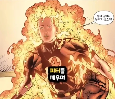 스파이더맨에게 가방을 맡아 달라고 부탁한 휴먼 토치.jpg_4.webp
