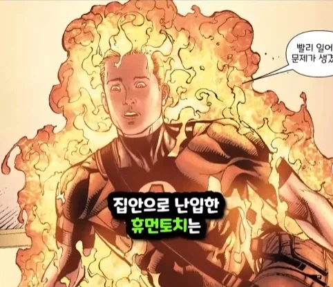 스파이더맨에게 가방을 맡아 달라고 부탁한 휴먼 토치.jpg_5.webp