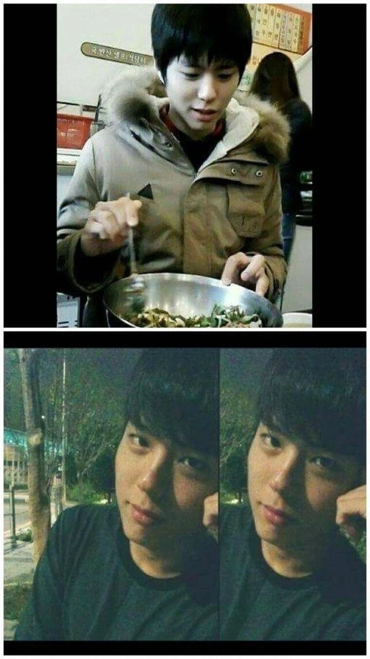 인터넷에 돌아다니는 박보검나웃겨의 성형전 사진_1.webp
