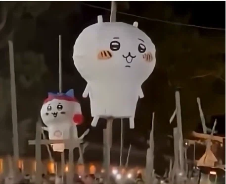 일본 축제에 등장했다는 치이카와_1.webp