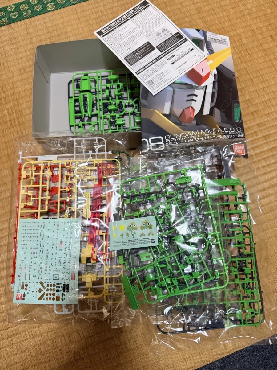 [반다이] RG RX-178 건담 Mk‑II(케로로 사양) 오리지날 마킹씰 이미지_2.webp