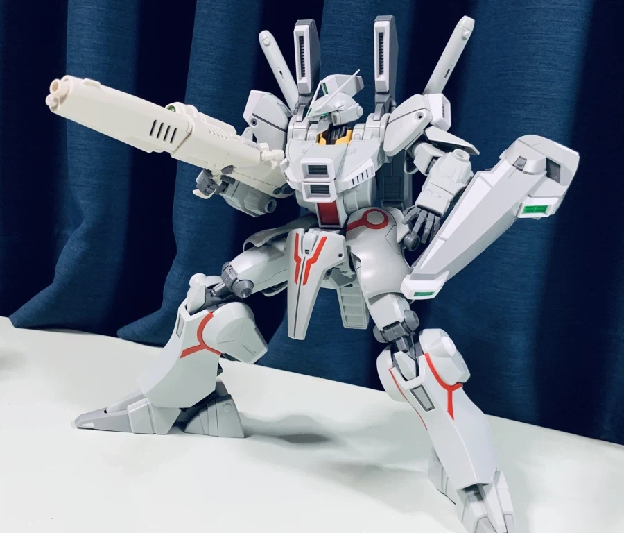 MG 건담 Mk-Ⅴ 연방 컬러 가조립 사진_8.webp