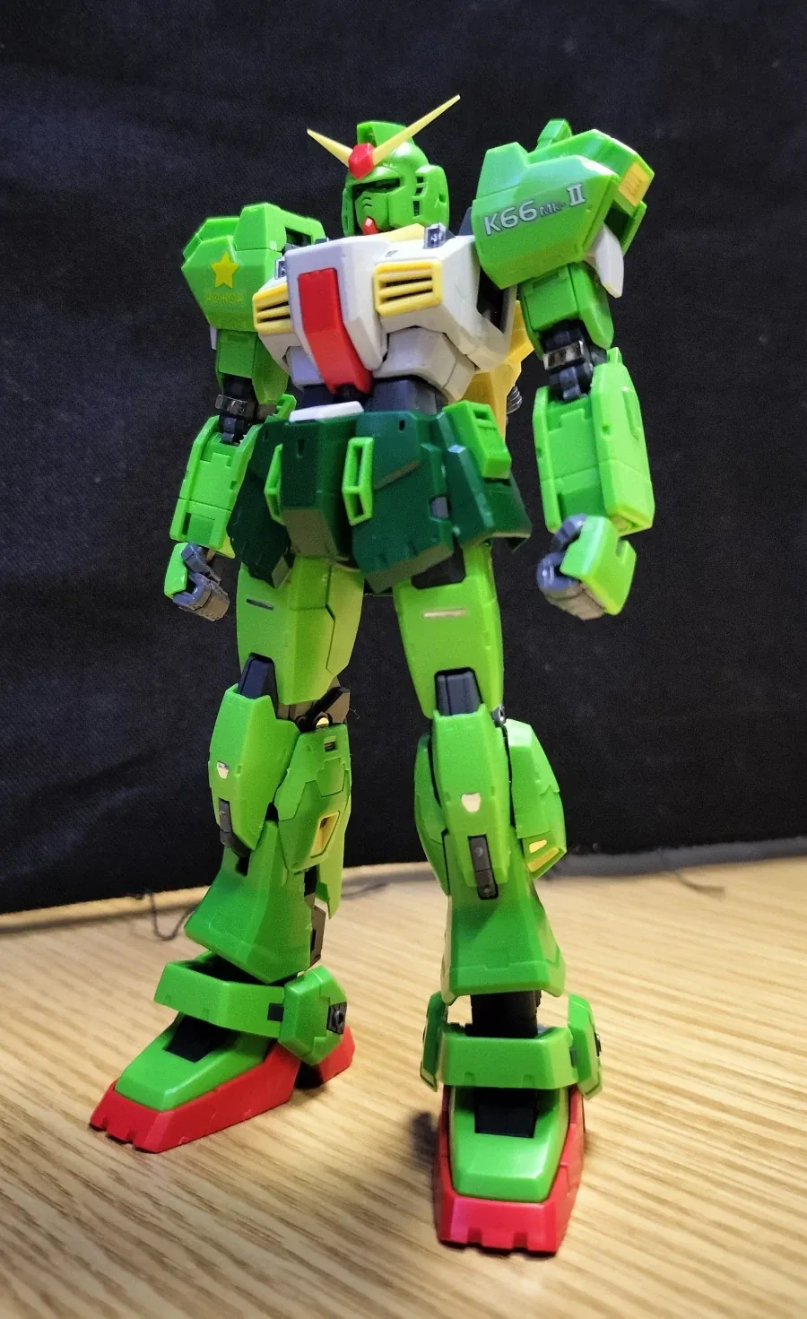 RG 건담 Mk-Ⅱ 케로로 사양 가조립 + 데칼 적용 사진_1.webp