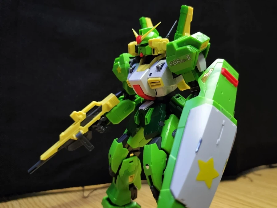 RG 건담 Mk-Ⅱ 케로로 사양 가조립 + 데칼 적용 사진_3.webp