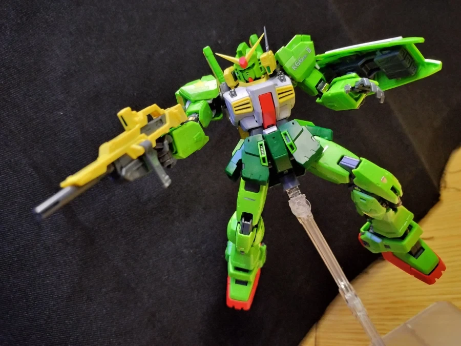 RG 건담 Mk-Ⅱ 케로로 사양 가조립 + 데칼 적용 사진_4.webp