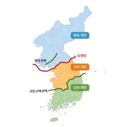 2020년대에 와서는 거의 잊혀진 한반도 지리 구분_1.webp