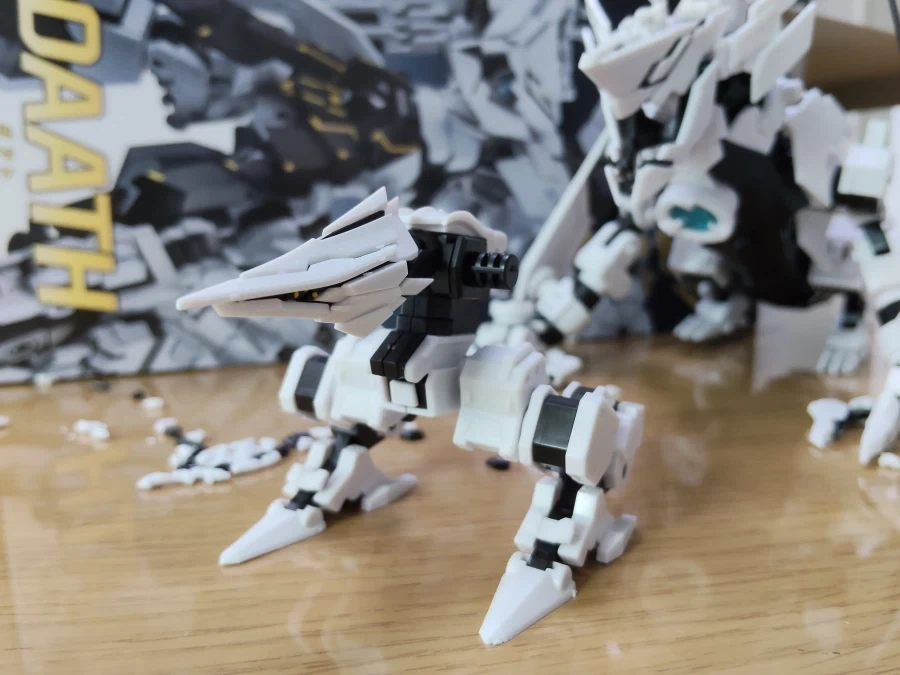 [갓 브레이브] MODEROID 다아트 가조립 + 건프라 사이즈 비교 사진_2.webp