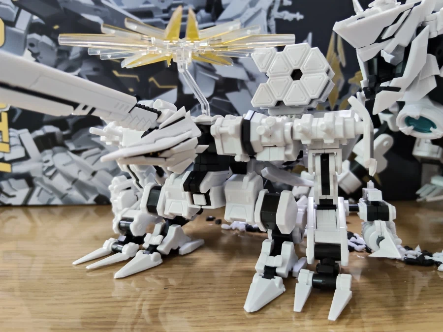 [갓 브레이브] MODEROID 다아트 가조립 + 건프라 사이즈 비교 사진_3.webp