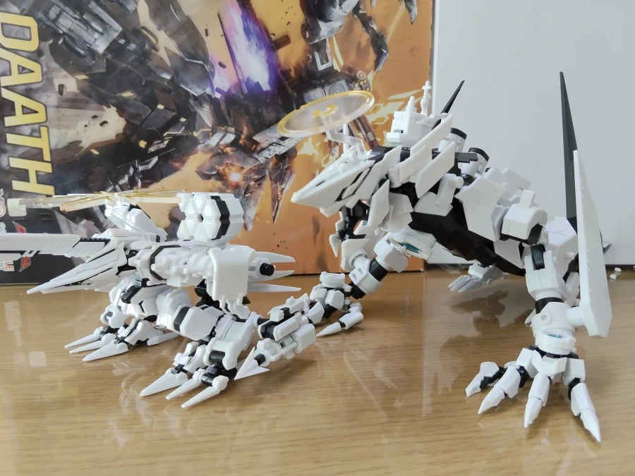 [갓 브레이브] MODEROID 다아트 가조립 + 건프라 사이즈 비교 사진_4.webp